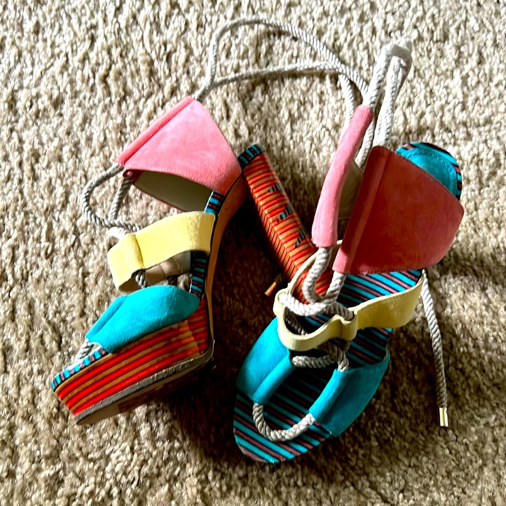 Jimmy Choo Chunky Heels perfect for summer and spring